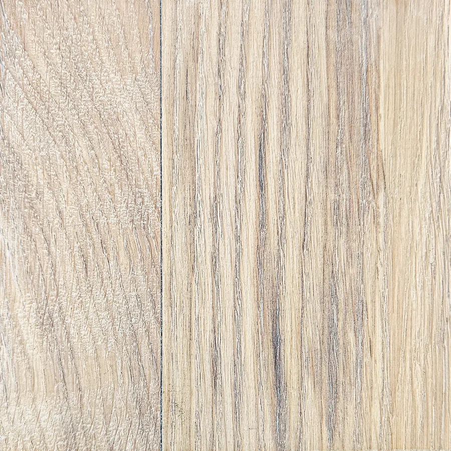 Pearl White — perlweiß lasierte Eichen-Wandpaneele von A8P